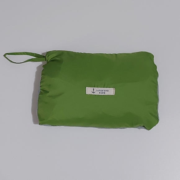 Lands' End Kids Packable Windbreaker Medium 10-12 - Picture 11 of 15